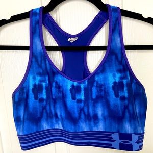 Under Armour compression sports bra Sz L